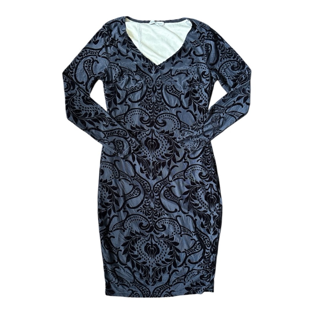 Elegant Black Velvet Dress
